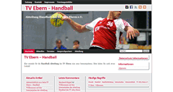 Desktop Screenshot of handball.tv-ebern.org